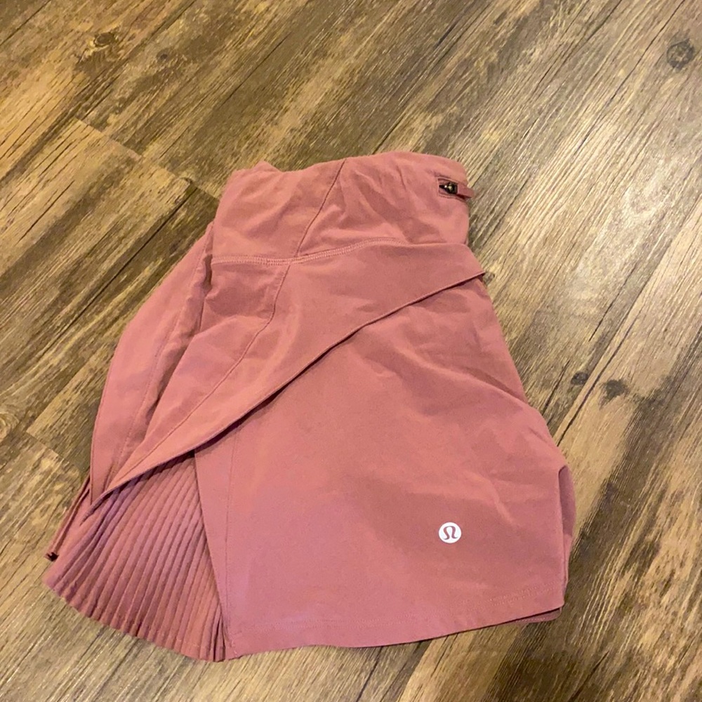 Pink Lululemon Athletic skirt